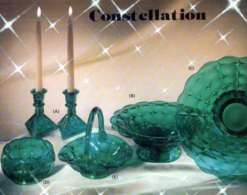 Constellation in Teal - 1981 Tiara Catalog