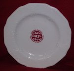 Salad Plate - Glass Days Souvenir